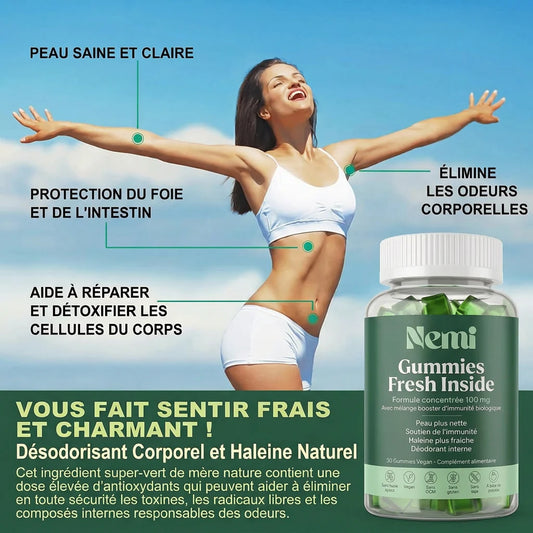 Gummies Anti-Odeur Déodorant Interne BF