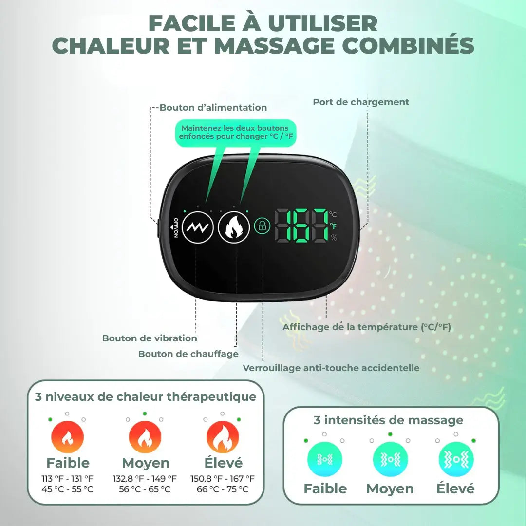 Ceinture thérapeutique à lumière rouge CI