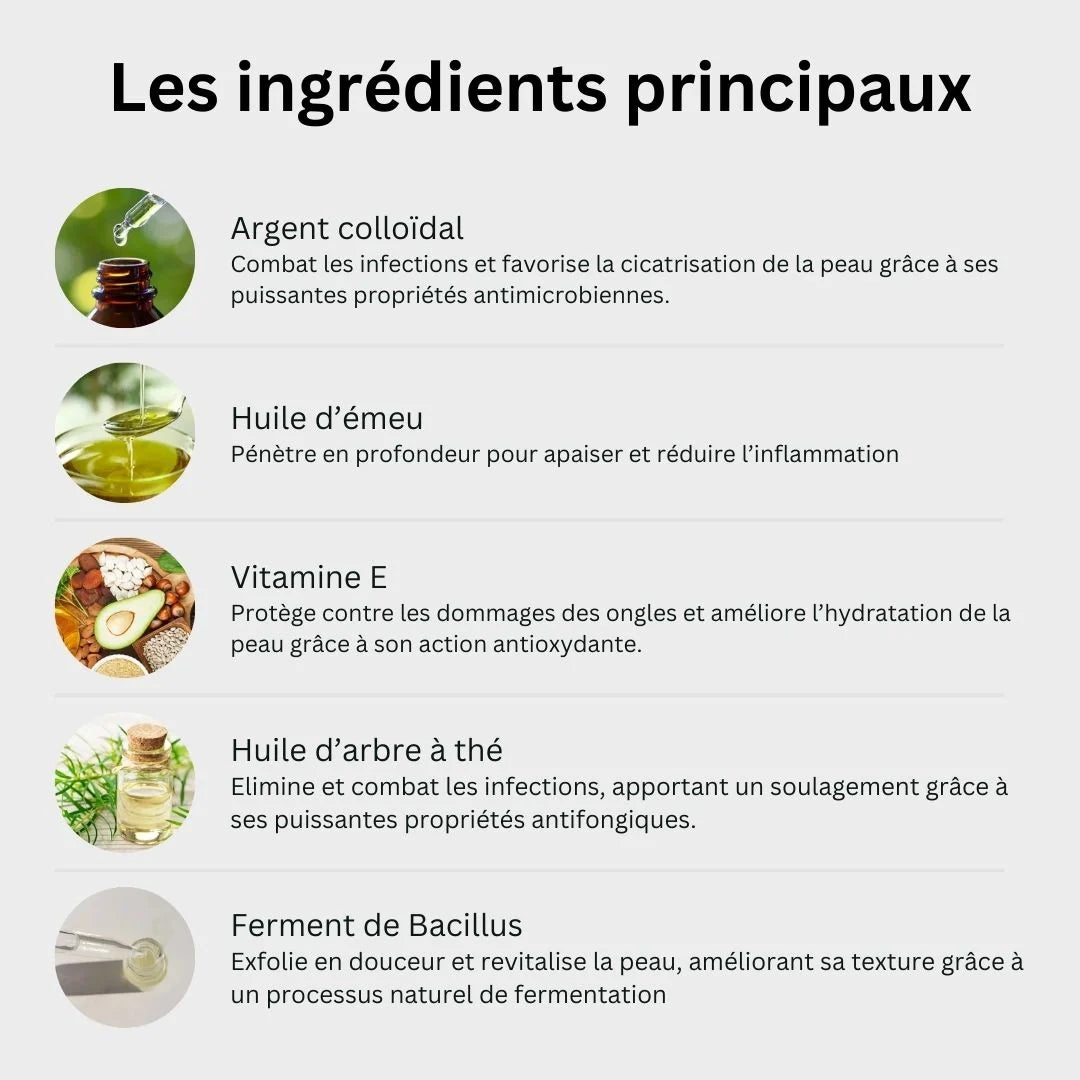 Gel contre les mycoses des ongles CMD