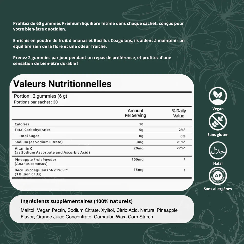 Gummies Equilibre Intime CMY