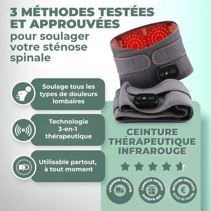 Ceinture thérapeutique à lumière rouge CI