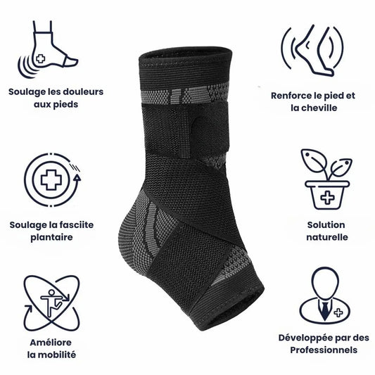 Chevillères OrthoCompress Anti-Douleur BF