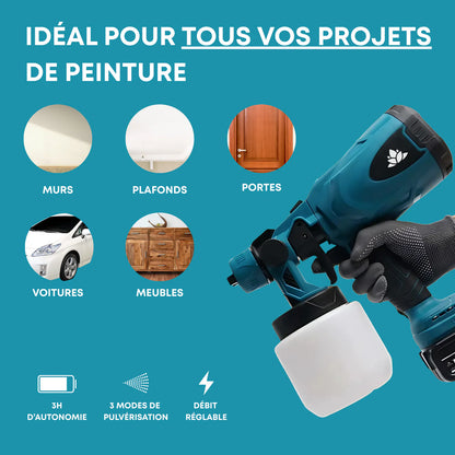 Pistolet à peinture sans fil CI