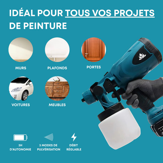 Pistolet à peinture sans fil BN