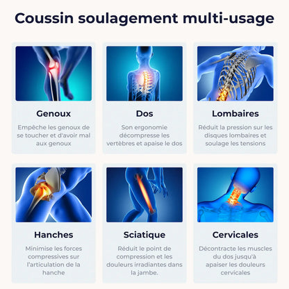 Coussin Orthopédique Genoux CI