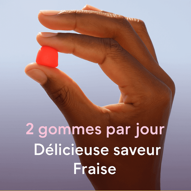 Gommes au Biotin – Formule Complète pour Cheveux, Peau et Ongles SN