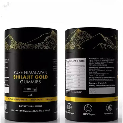 Gommes Shilajit de l’Himalaya BF