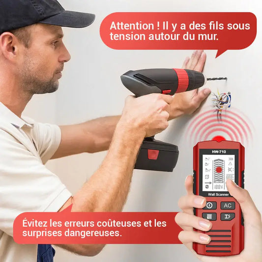 Détecteur mural portable BF