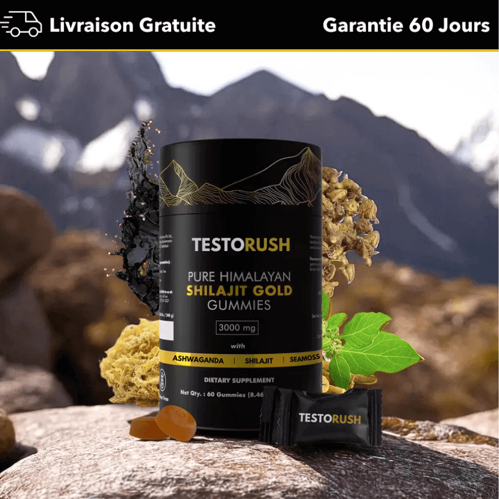 Gommes Shilajit de l’Himalaya BF