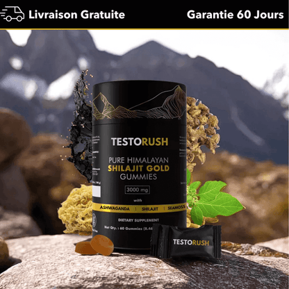 Gommes Shilajit de l’Himalaya BF