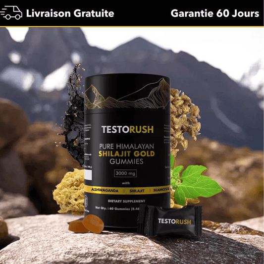 Gommes Shilajit de l’Himalaya BF