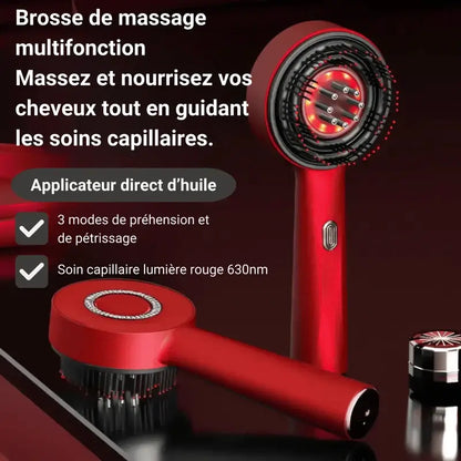 Brosse de massage du cuir chevelu BF