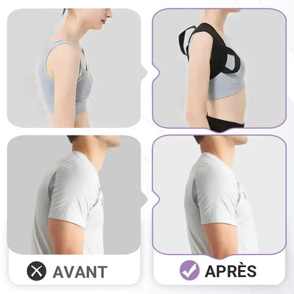 Ceinture de correction de posture dorsale BF