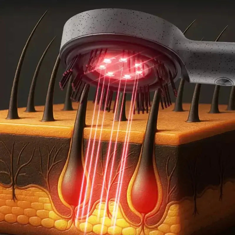 Brosse de massage du cuir chevelu BF