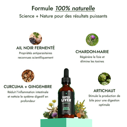 Détox Naturelle Foie, Estomac & Côlon CMY