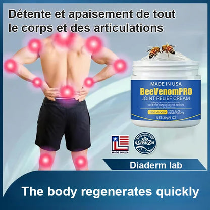 Crème pour articulations au venin d'abeille ML