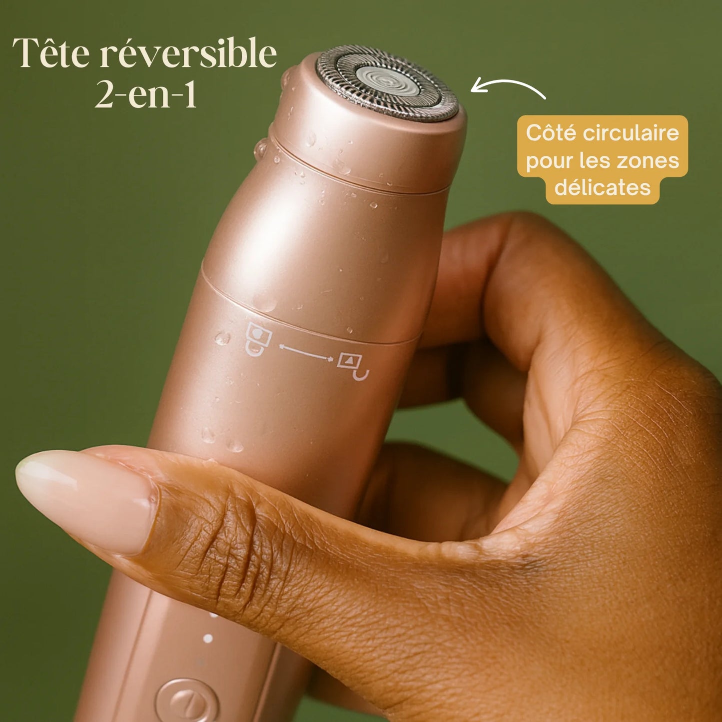 Lame de Douceur® Tête double anti-irritation CI