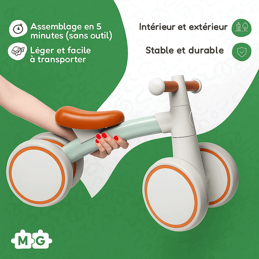 Vélo d’équilibre pour bébé Montessori CI