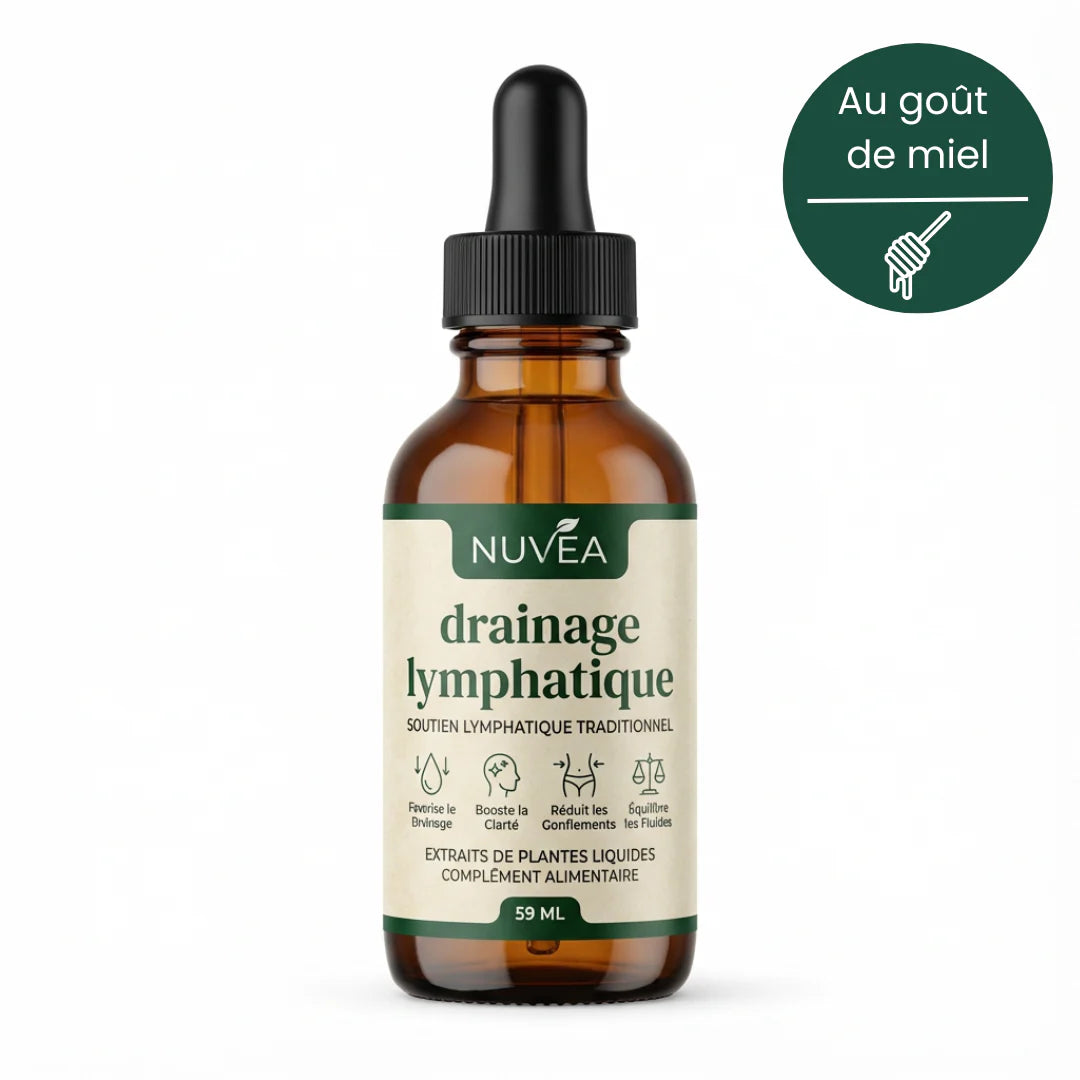 Gouttes de bien-être pour le drainage lymphatique CMY