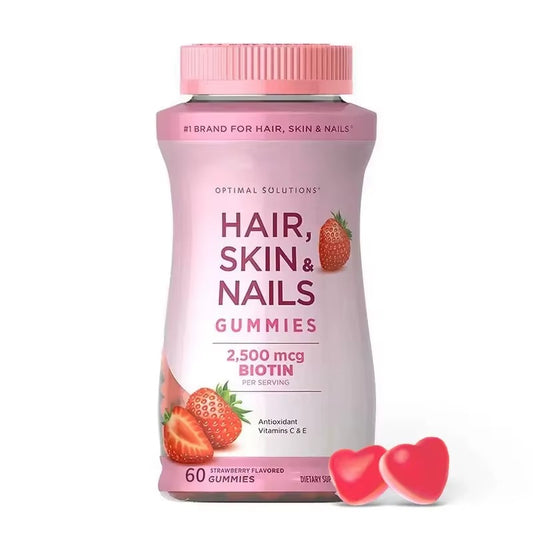 Gommes au Biotin – Formule Complète pour Cheveux, Peau et Ongles BF