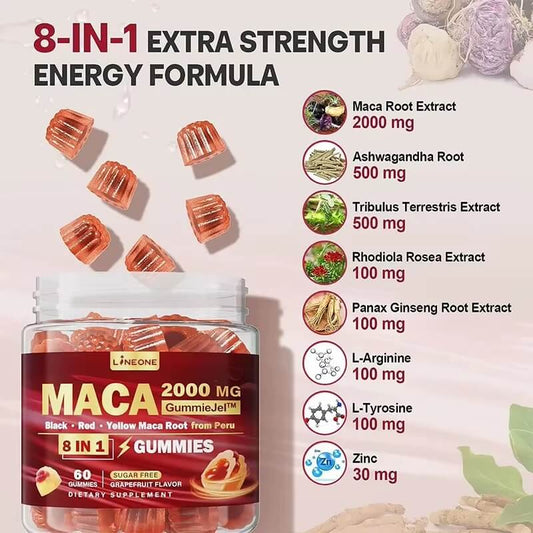 Gommes Maca Énergie BF