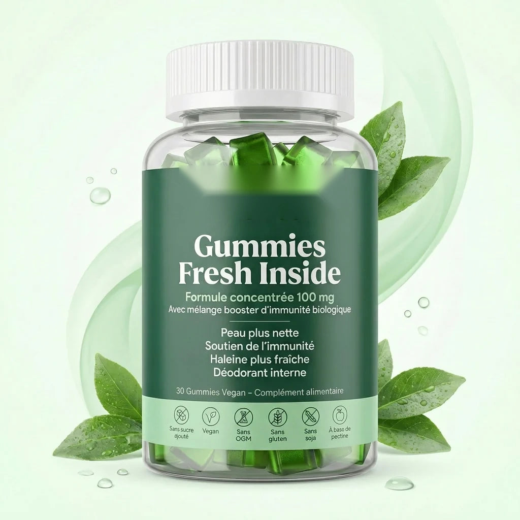 Gummies Anti-Odeur Déodorant Interne NG
